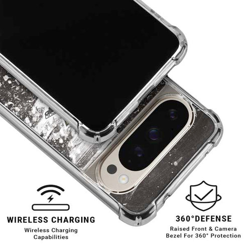 NHL Pittsburgh Penguins Frozen Pixel 9/9 Pro Clear Case
